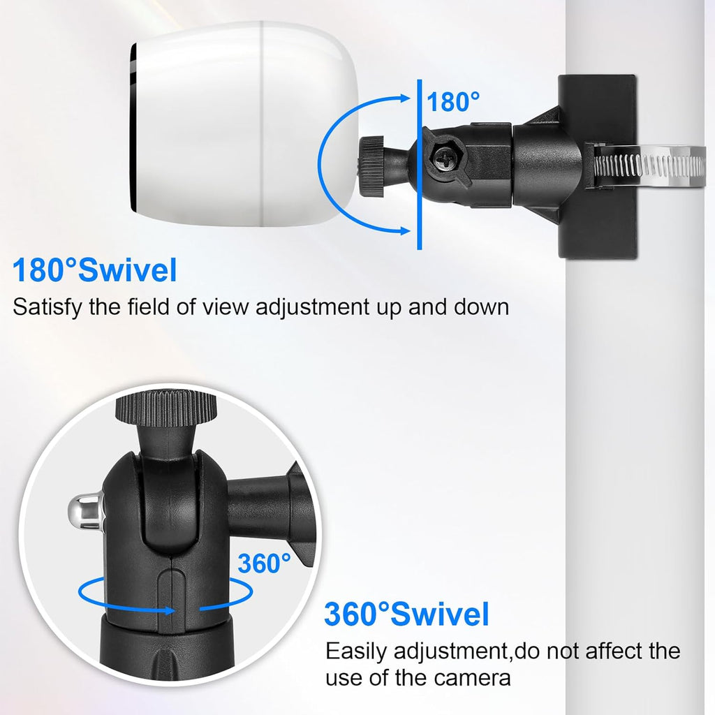 Suport fixare camera supraveghere, Zocipro, pe stalp