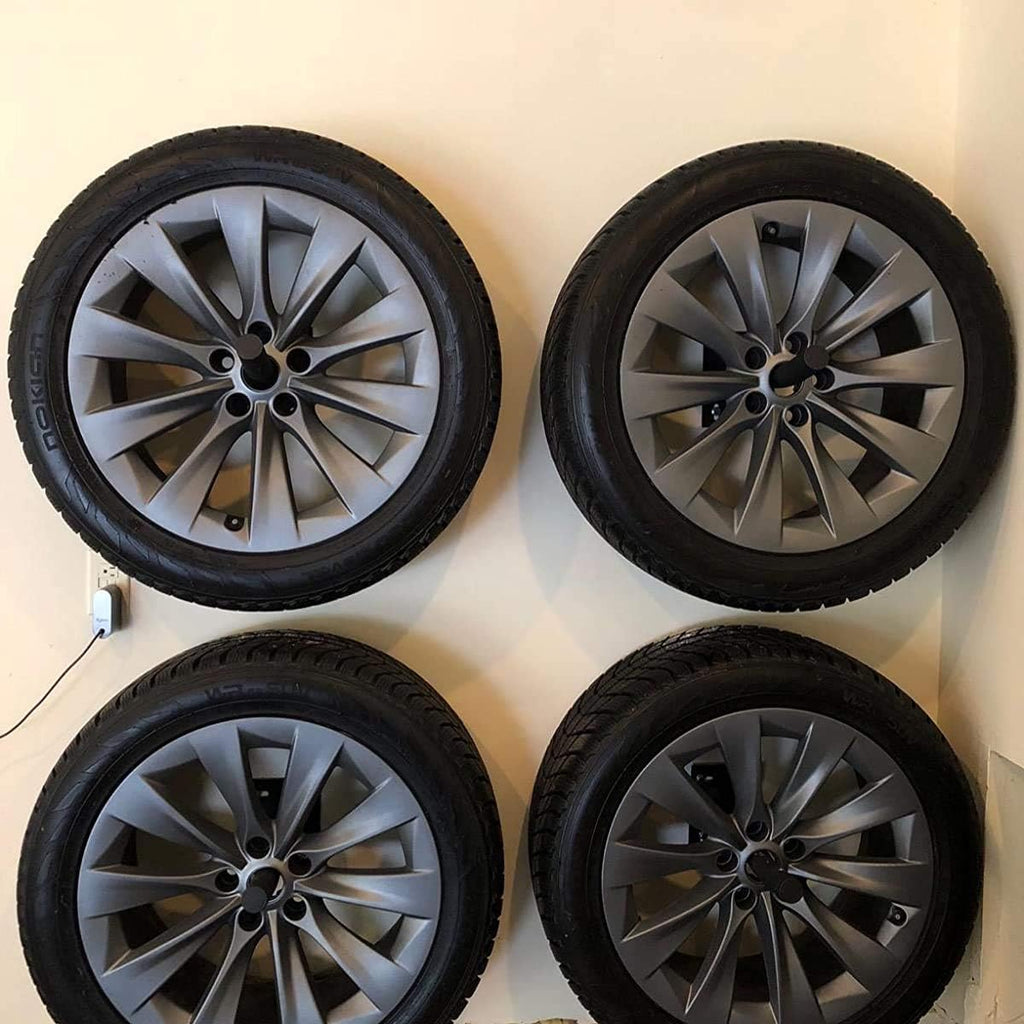 Set de 4 suport perete roti, unelte, 27x40cm, max 45kg