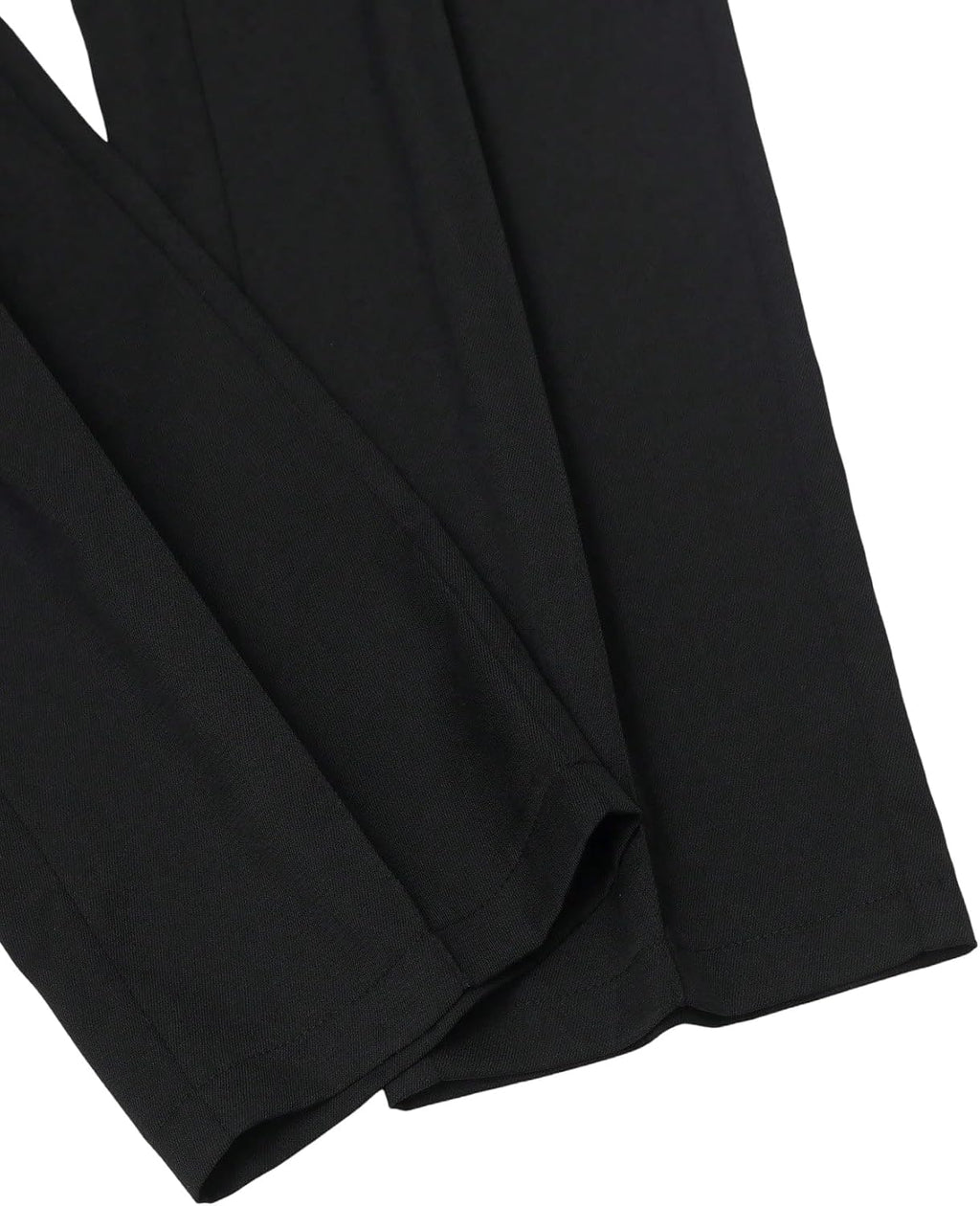 Pantaloni dama, elastic, casual lungi negru, L