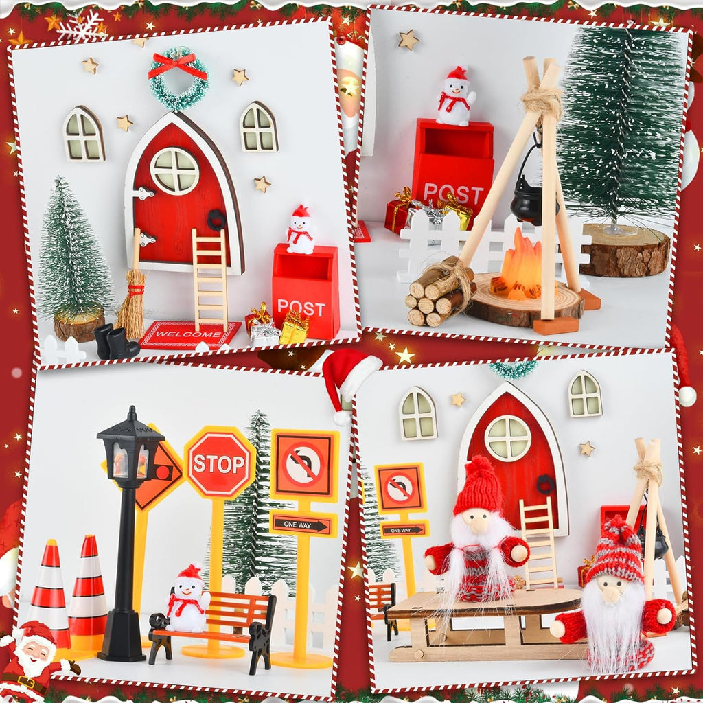 Deocatii, jucarie, Gnome, cadou set de 54buc, craciun