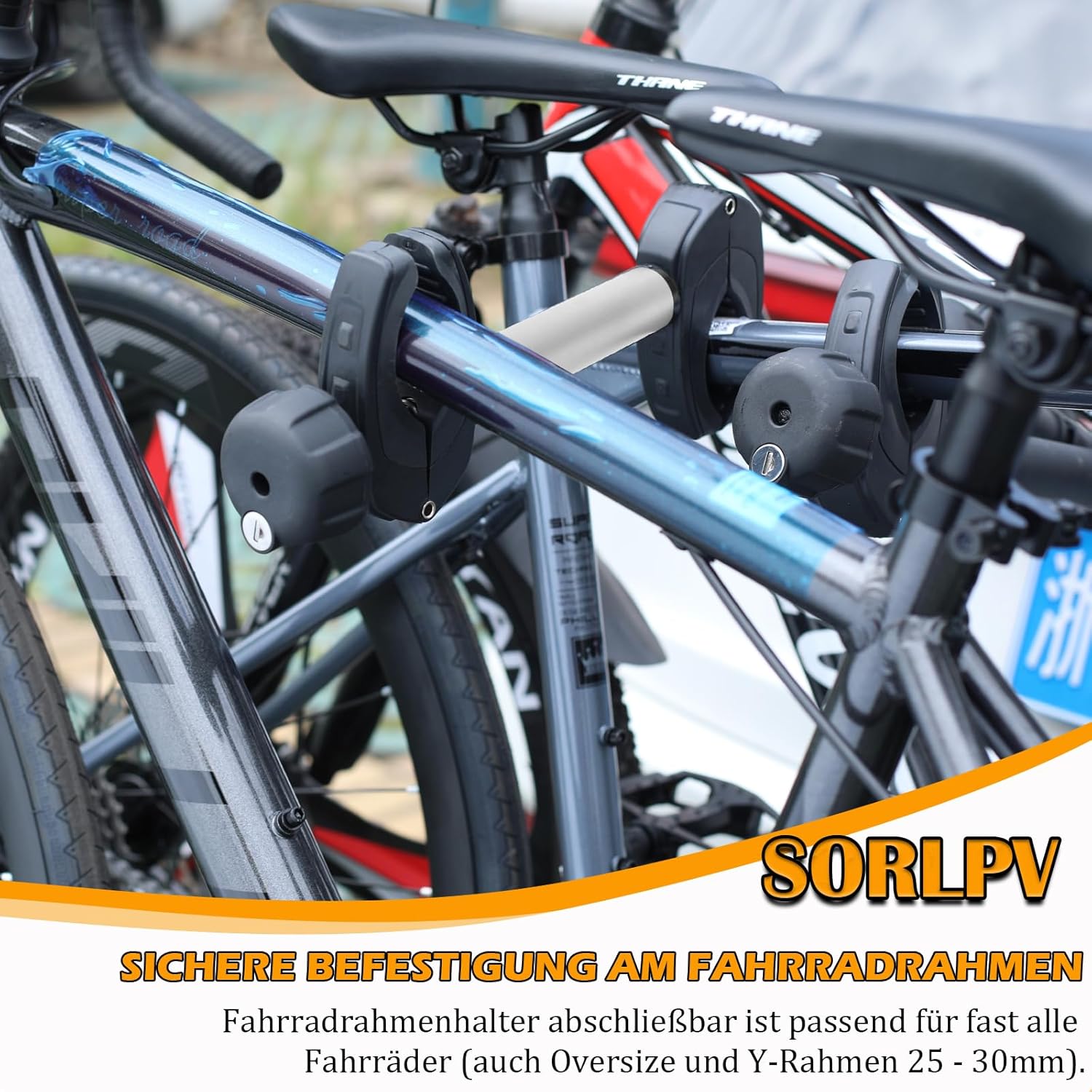 Bara siguranta transport biciclete, Sorlpv, 32cm