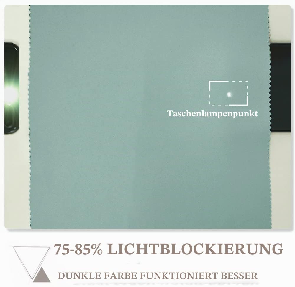 Draperie sau despartitor camera Pony Danc, 245 x 300cm, verde