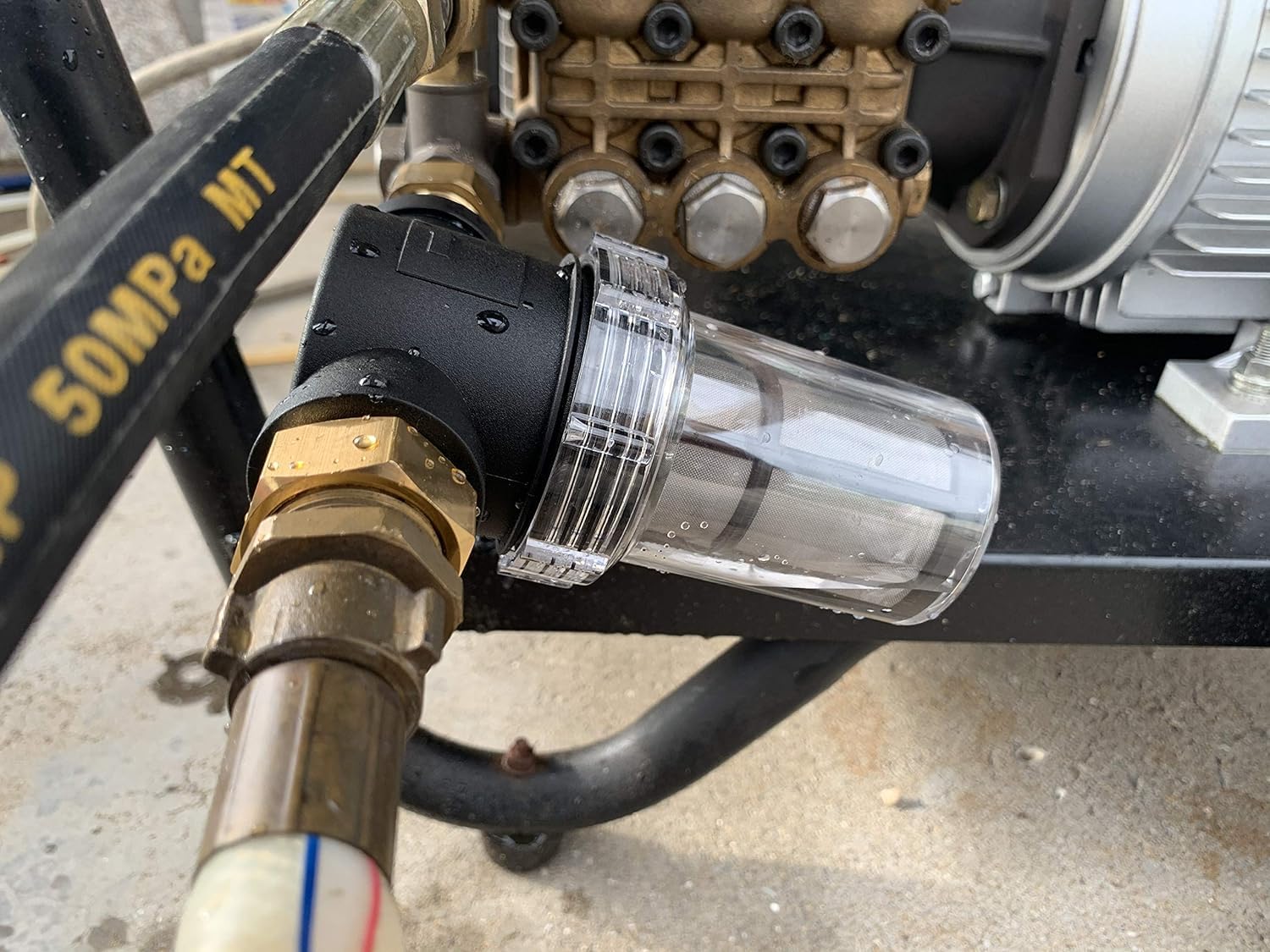 Filtru de apa, furtun gradina, 3/4, doua optiuni filtrare