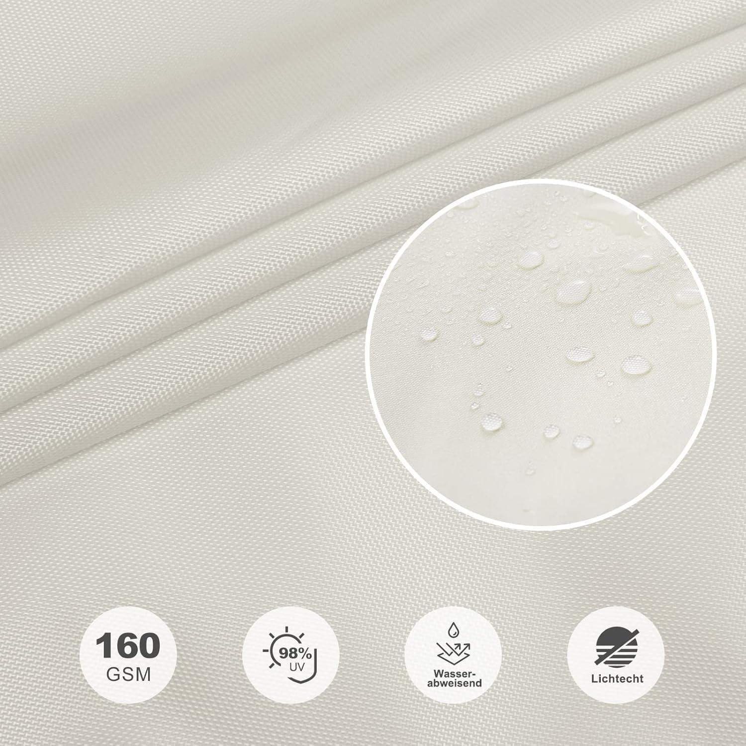 Copertina impermeabila, Haikus, 3x4m, crem