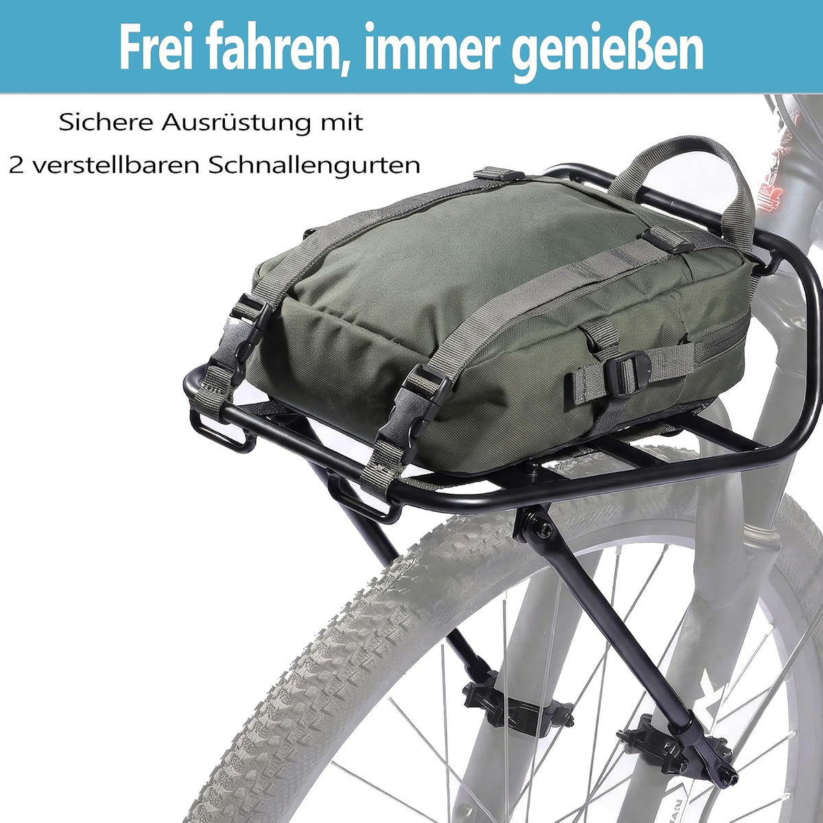Portbagaj frontal bicicleta, 310x275cm