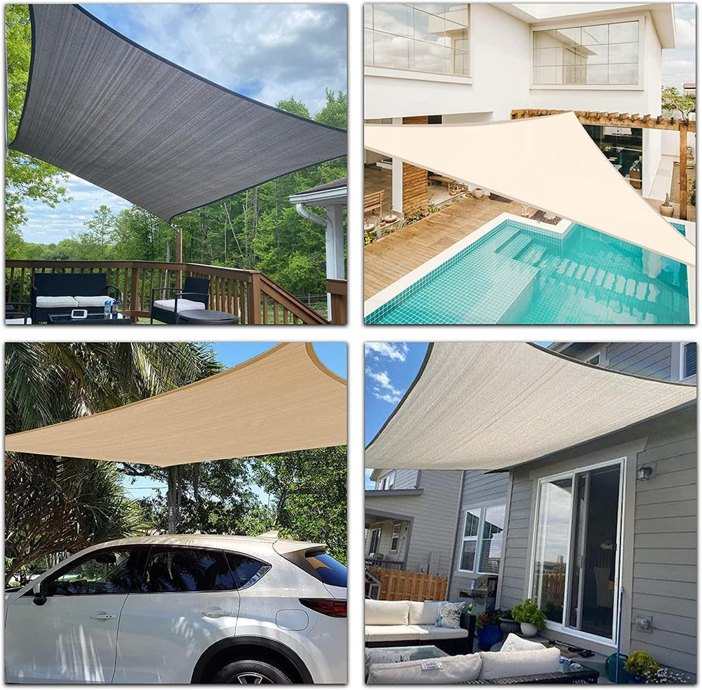 Copertina, protectie solara Sunnylax, impermeabil 3x5 m, crem