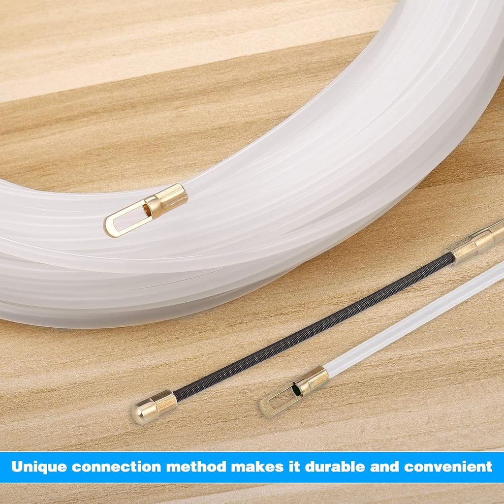 Fir pentru tragere cabluri electrice, 20m, fir spion, dispozitiv de tras cablu,