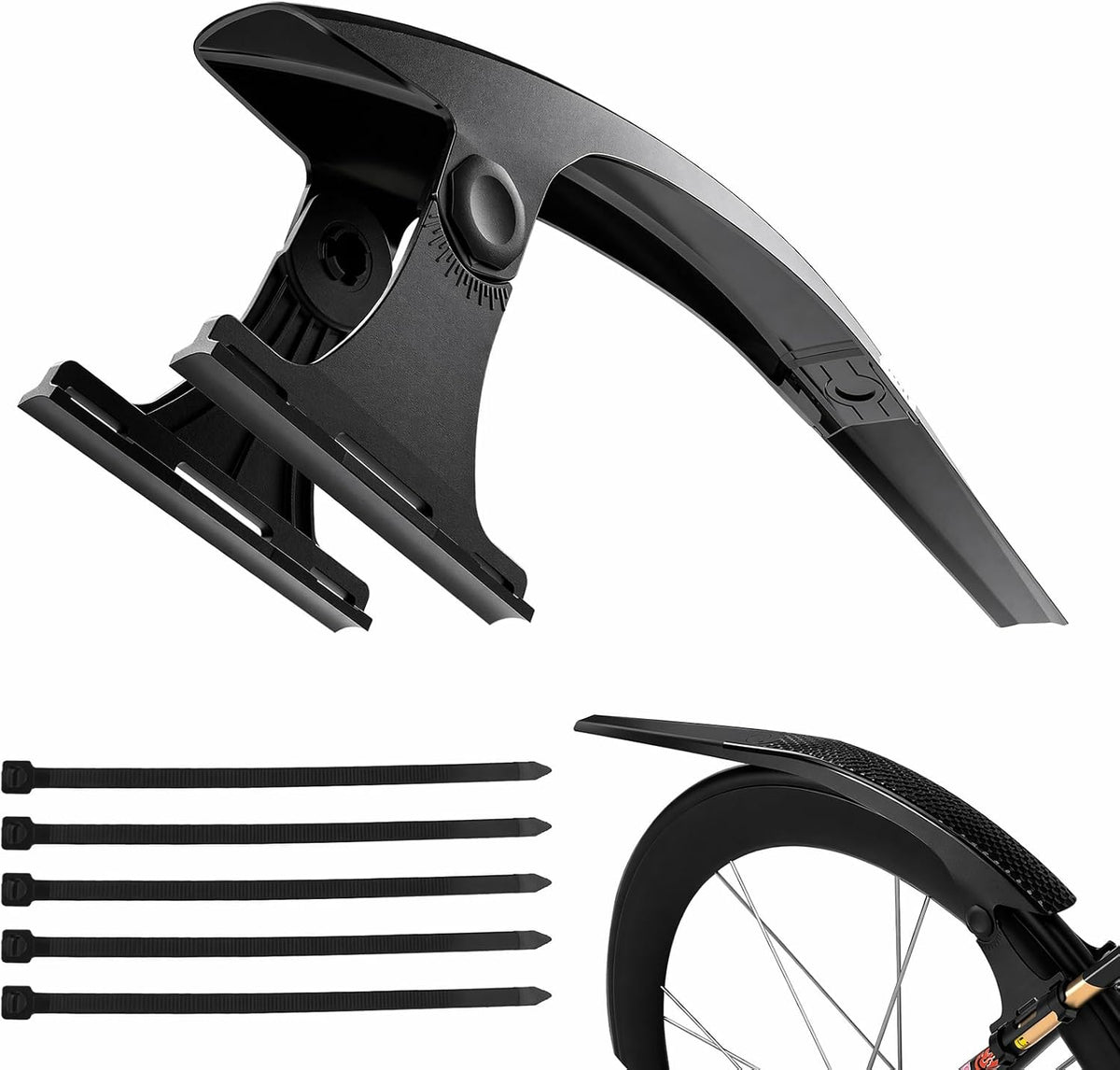 Set aripi bicicleta, fata spate, pentru cauciuc 23-38cm
