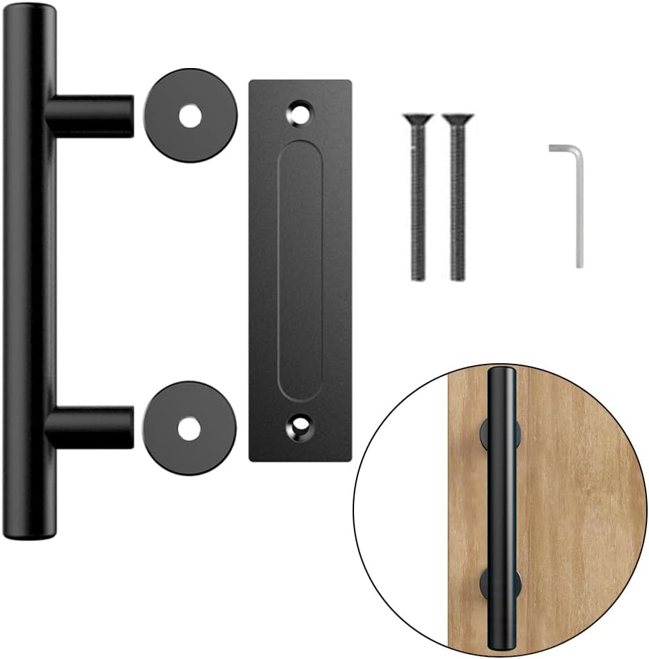 Maner usa glisanta, negru sau argintiu, 24 cm